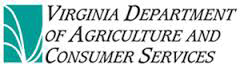 Logo du ministère de l'agriculture et des services aux consommateurs de Virginie