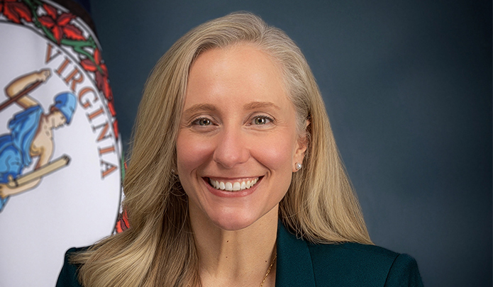 Portrait de la Gouverneure Spanberger